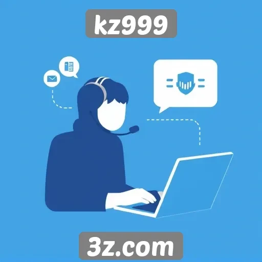 Funcionalidade do suporte ao cliente no kz999
